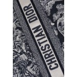 DIOR TOTE blue embroidery