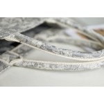 DIOR TOTE Grey embroidery