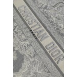 DIOR TOTE Grey embroidery