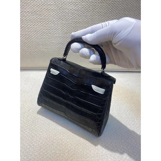 kelly doll  American crocodile top craftsmanship wax thread hand sewing