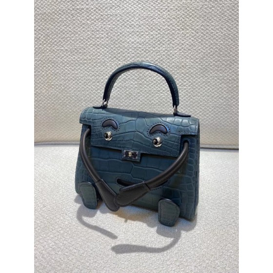 kelly doll  American crocodile top craftsmanship wax thread hand sewing