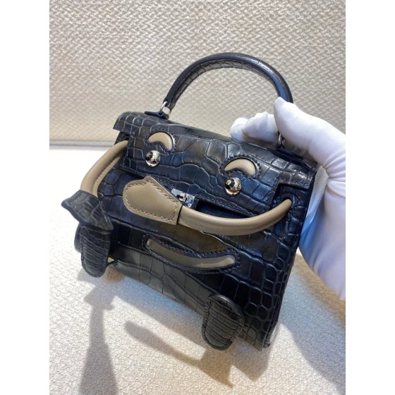 kelly doll  American crocodile top craftsmanship wax thread hand sewing