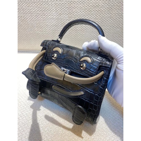 kelly doll  American crocodile top craftsmanship wax thread hand sewing