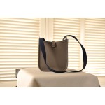 Evelyne Elephant Gray TC Leather