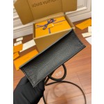 Louis Vuitton M57937 leather is genuine OEM Italian A-grade leather