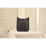 evelyne black silver buckle TC