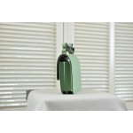 Kangkang 24 avocado green gold buckle epsom leather