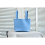 picotin18 northern blue silver buckle TC leather