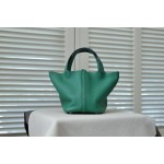 picotin18 imperial green gold buckle TC leather