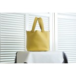 picotin22 amber yellow silver buckle TC leather