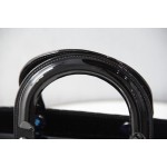 Dior five grid lacquer leather gun deduction number 44532