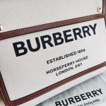 Burberry Zipper Tote Bag 2735