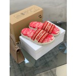 Dior vintage embroidered slippers