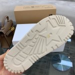 Dior vintage embroidered slippers