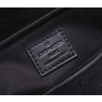 Louis Vuitton M57726 Black Embossed This Small Cuboid Trunk Messenger Bag