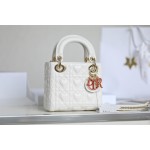 Dior Lady three compartments Tanabata section white ▫️DR-081