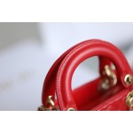 Dior Lady three compartments Tanabata model red DR-081
