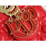 Dior Lady four compartments Tanabata model red DR-091