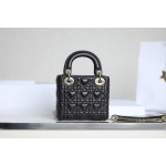 Dior Lady three compartments Tanabata model black ▪️ DR-081