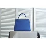 Kelly 25 Florida Blue Goatskin Gold Buckle