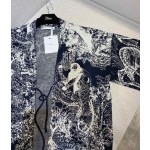 Dior knitted jacquard coat (consult customer service to confirm the size before placing a custom order)