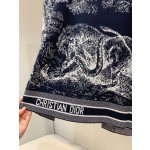 Dior knitted jacquard coat (consult customer service to confirm the size before placing a custom order)