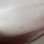 Mini Kelly generation rose pink swift leather