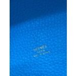 picotin18 Florida blue TC leather gold buckle