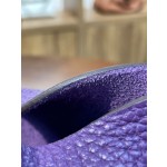 picotin18 sea anemone purple TC leather silver buckle