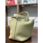 picotin18 ceramic powder TC leather gold buckle