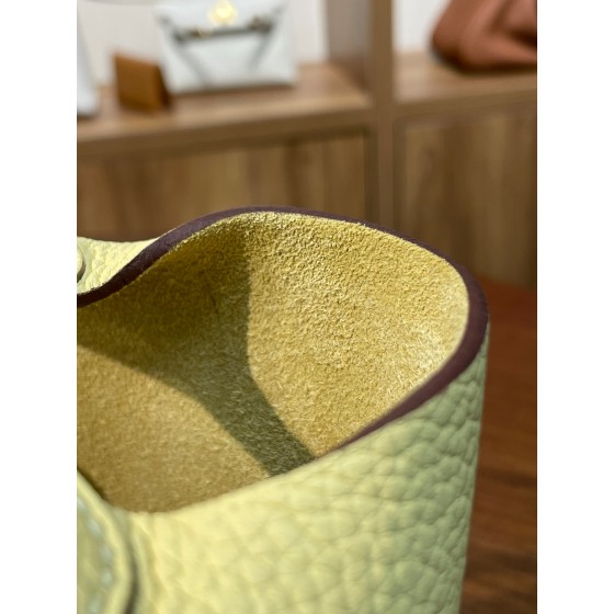 picotin18 ceramic powder TC leather gold buckle