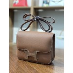 Kangkang 19 Golden Brown EVE Leather Silver Buckle