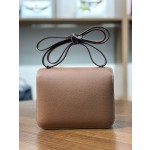 Kangkang 19 Golden Brown EVE Leather Silver Buckle