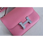 Kangkang 19 lipstick powder silver buckle epsom leather