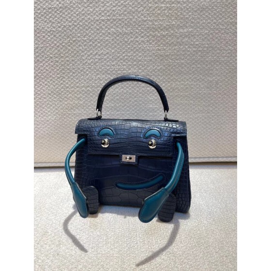 kelly doll  American crocodile top craftsmanship wax thread hand sewing