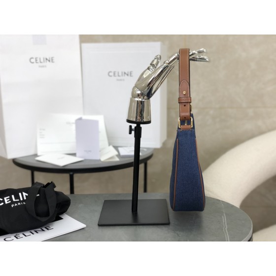 CELINE 𝐀𝐕𝐀 Cowboy Underarm Bag Model: 193952