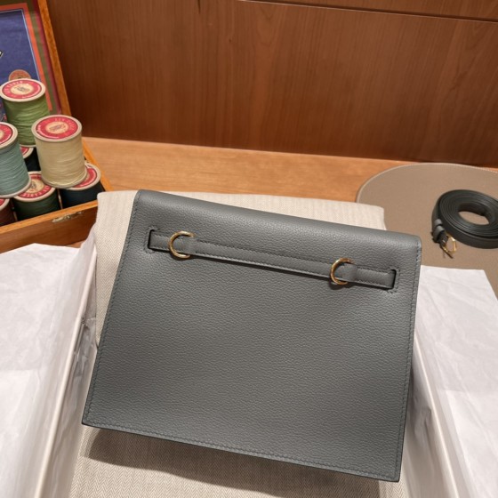 Kelly Danse Evercolor Leather 63 Apricot Green