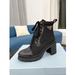 Prada high-heeled domineering short boots
