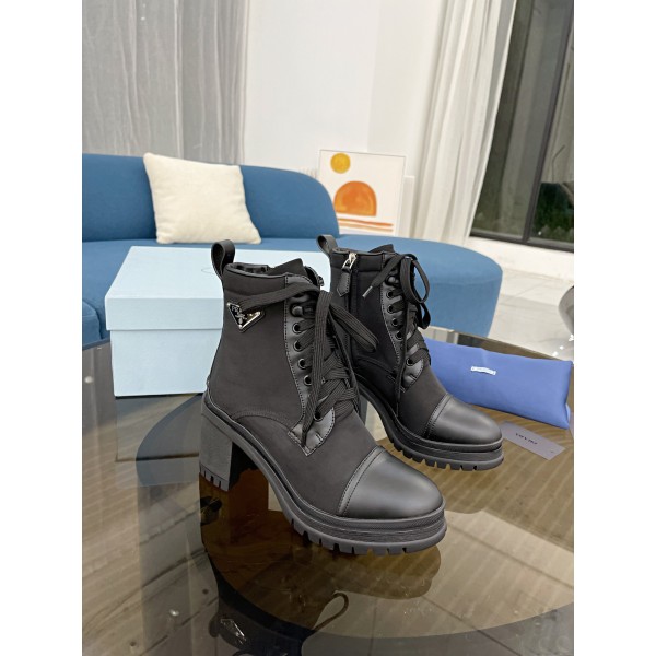 Prada high-heeled domineering short boots