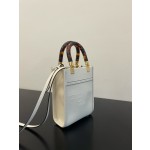 FENDI Logo embossed tortoiseshell portable crossbody cute