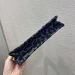 Tote leopard print series classic floral pattern