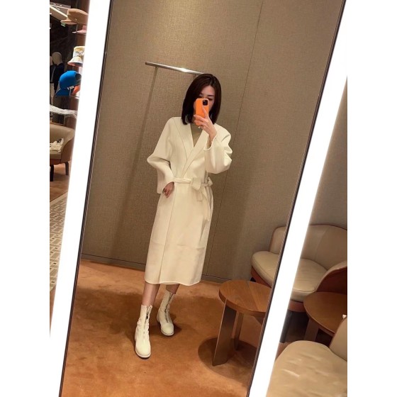 Hermes Cashmere Coat Q40 (Please consult customer service to confirm the size before placing an order for a customized version)