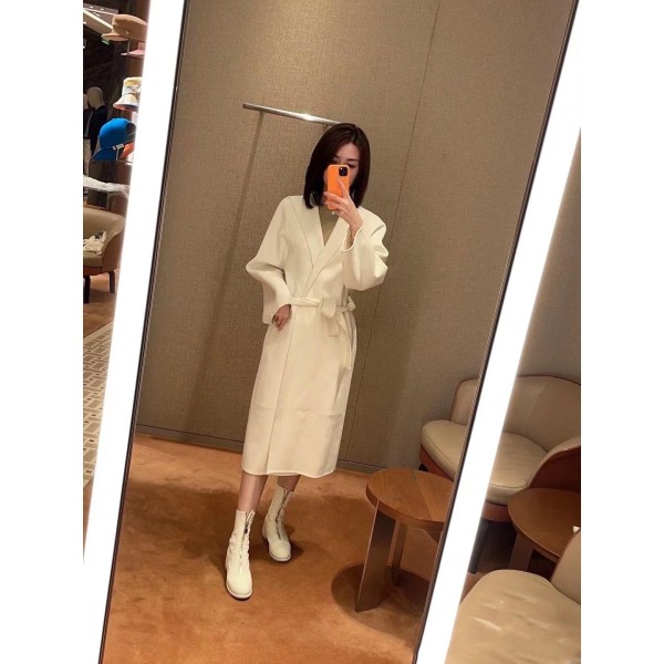 Hermes Cashmere Coat Q40 (Please consult customer service to confirm the size before placing an order for a customized version)
