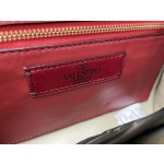 Valentino Studded Lambskin Shoulder Bag Clutch 0137