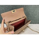 Valentino Studded Lambskin Shoulder Bag Clutch 0137