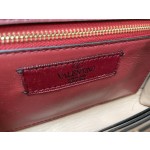 Valentino Studded Lambskin Shoulder Bag Clutch 0137