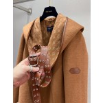 Louis Vuitton Cashmere Coat (Consult customer service to confirm size before placing a custom order)