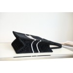 DIOR TOTE embroidered vine check black