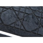 DIOR TOTE embroidered vine check black