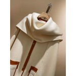 Hermes cashmere coat Q32 (consult customer service to confirm the size before placing an order for a customized version)